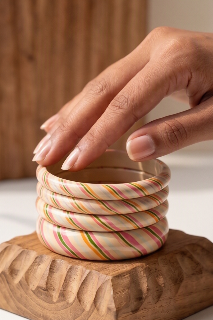 Pastel Whisper Lac Stack Set (4 Pieces)