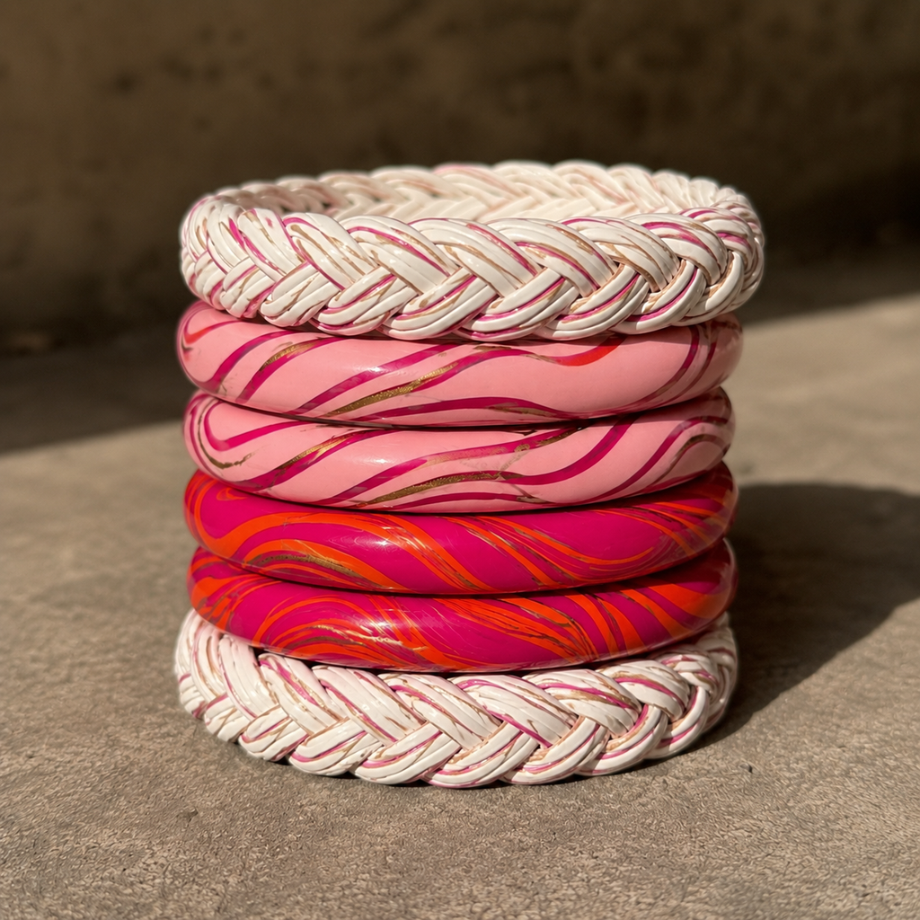 Blush Bloom Signature Lac Stack (6 Pieces)